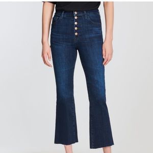 NEW W/ TAGS Jbrand high rise cropped flare jeans